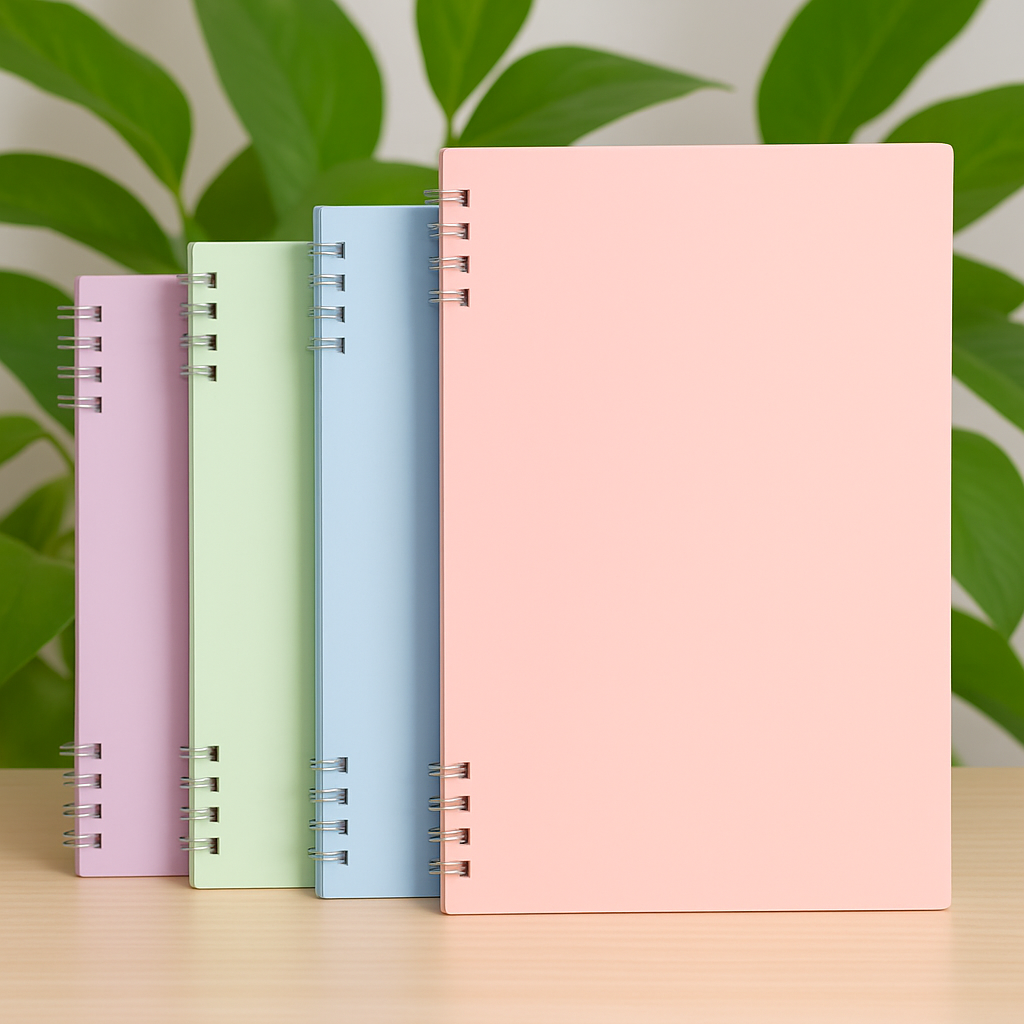 Mystery Pastel Spiral Notebooks