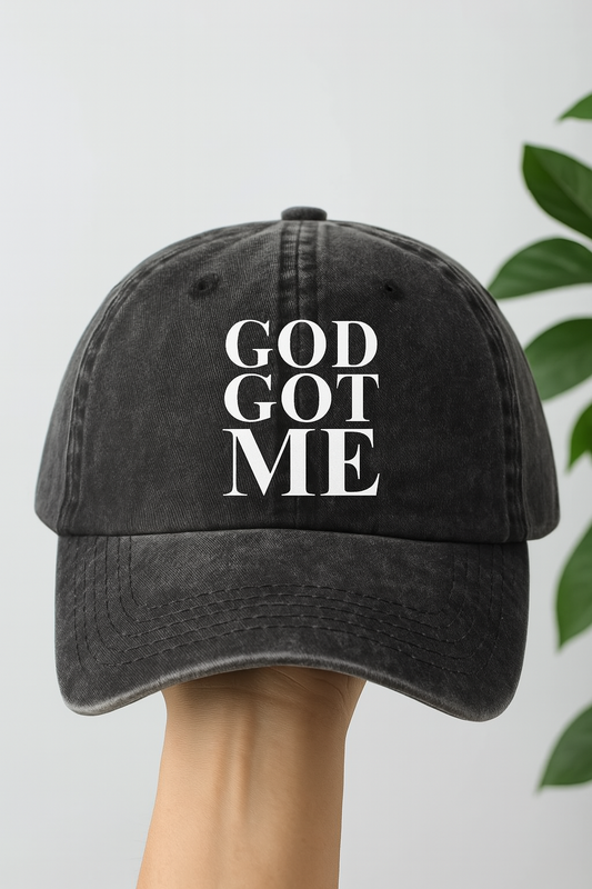 God Got Me Black Hat