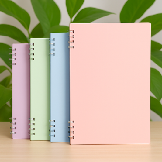 Mystery Pastel Spiral Notebooks